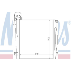 96938 NISSENS Интеркулер