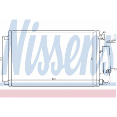 940039 NISSENS Конденсатор, кондиционер