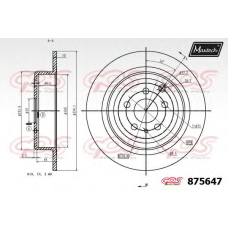 875647.6060 MAXTECH Тормозной диск