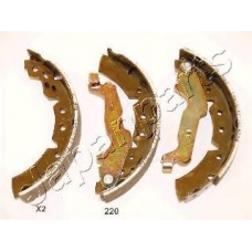 GF-220AF JAPANPARTS Комплект тормозных колодок