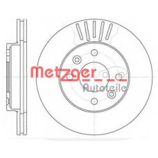 6080.10 METZGER Тормозной диск