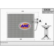 53630 AHE Конденсатор, кондиционер