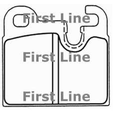 FBP1429 FIRST LINE Комплект тормозных колодок, дисковый тормоз