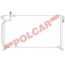 3250K8C1 POLCAR Skraplacze klimatyzacji