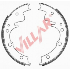629.0683 VILLAR Комплект тормозных колодок
