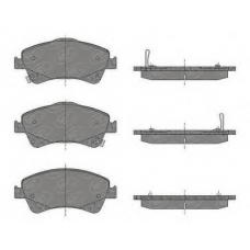 SP 459 SCT Комплект тормозных колодок, дисковый тормоз