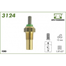 3124 MTE-THOMSON Датчик, температура охлаждающей жидкости; Датчик, 