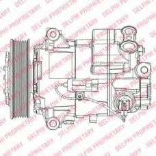 TSP0155947 DELPHI Компрессор, кондиционер