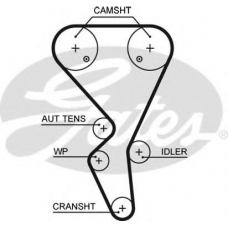 5581XS GATES Ремень ГРМ