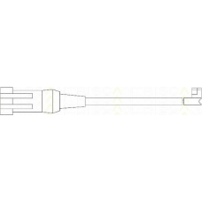 8115 15002 TRISCAN Сигнализатор, износ тормозных колодок