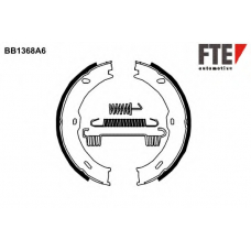 BB1368A6 FTE Комплект тормозных колодок, стояночная тормозная с