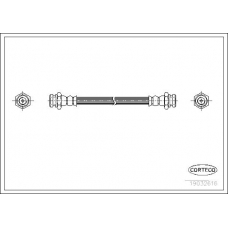 19032616 CORTECO Тормозной шланг
