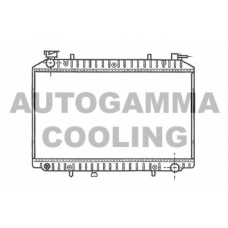 102200 AUTOGAMMA Радиатор, охлаждение двигателя