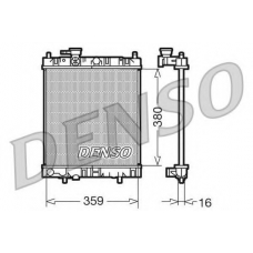 DRM46001 DENSO Радиатор, охлаждение двигателя