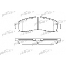 PBP859 PATRON Комплект тормозных колодок, дисковый тормоз