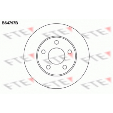 BS4797B FTE Тормозной диск