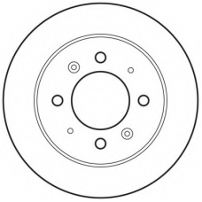 562788BC BENDIX Тормозной диск