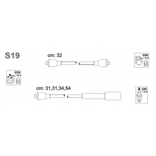 S19 JANMOR Провода высоковольтные