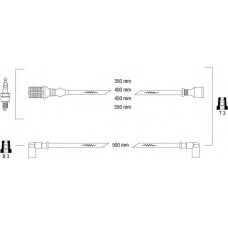 83810 FAE Комплект проводов зажигания