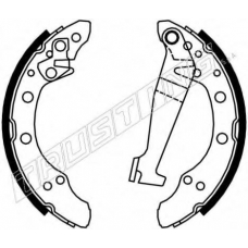 7082 TRUSTING Комплект тормозных колодок