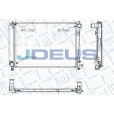 053M08 JDEUS Радиатор, охлаждение двигателя