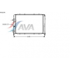 RTA2199 AVA Радиатор, охлаждение двигателя