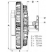 0720002041 BERU Сцепление, вентилятор радиатора