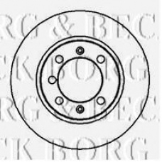 BBD4851 BORG & BECK Тормозной диск