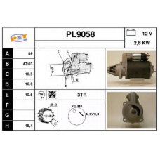 PL9058 SNRA Стартер
