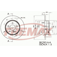 BD-3412 FREMAX Тормозной диск