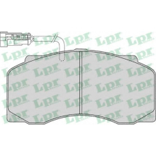 05P1159 LPR Комплект тормозных колодок, дисковый тормоз