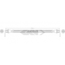 39475 SPIDAN Тормозной шланг