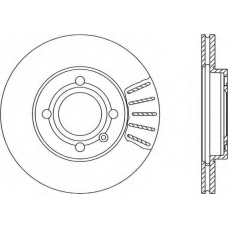 BDR1027.20 OPEN PARTS Тормозной диск