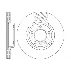 6508 10 KAWE Тормозной диск