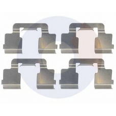 2390 CARRAB BRAKE PARTS Комплектующие, колодки дискового тормоза