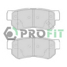 5000-1606 PROFIT Комплект тормозных колодок, дисковый тормоз