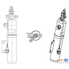8FT 351 197-431 HELLA Осушитель, кондиционер