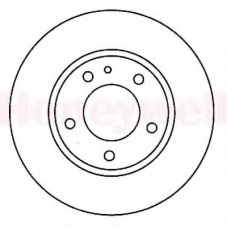 561698B BENDIX Тормозной диск