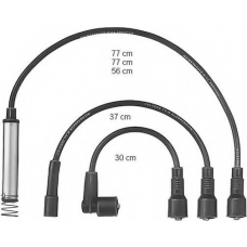 ZEF580 BERU Комплект проводов зажигания