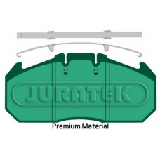 JCP2404 JURATEK Комплект тормозных колодок, дисковый тормоз