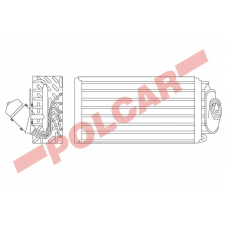 5024P81X POLCAR Skraplacze klimatyzacji