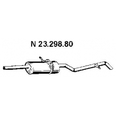 23.298.80 EBERSPACHER Глушитель выхлопных газов конечный