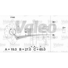 433463 VALEO Генератор