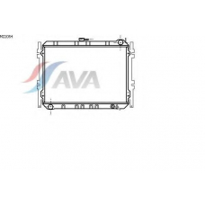 MZ2054 AVA Радиатор, охлаждение двигателя