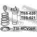 TSI-MCV30R FEBEST Тарелка пружины