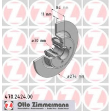 470.2424.00 ZIMMERMANN Тормозной диск