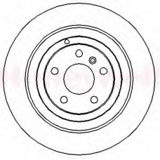 562324B BENDIX Тормозной диск