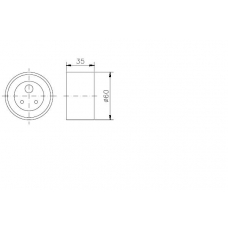 TKR 9185 TIMKEN Натяжной ролик, ремень грм