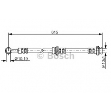 1 987 476 998 BOSCH Тормозной шланг