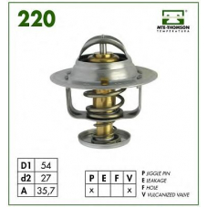 220.76 MTE-THOMSON Термостат, охлаждающая жидкость